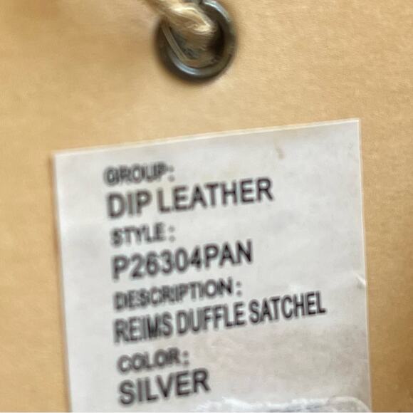 Patricia Nash Black/Silver Ombre Reims Leather Satchel/Shoulder/Crossbody, OS - Picture 12 of 12